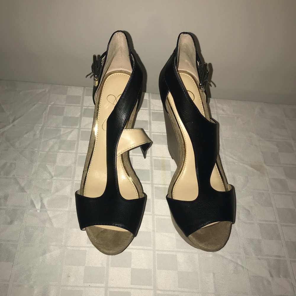 Jessica Simpson wedges